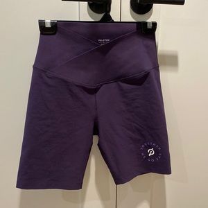 Peloton dark purple/plum biker short